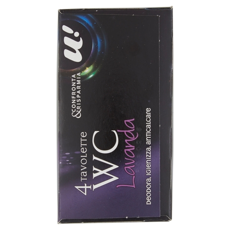 4 TAVOLETTE WC LAVANDA U! Confronta&Risparmia